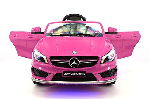 ride on toy car in pink 