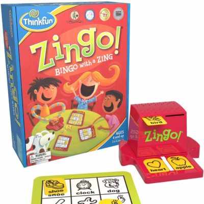 This is an image of ThinkFun Zingo Game