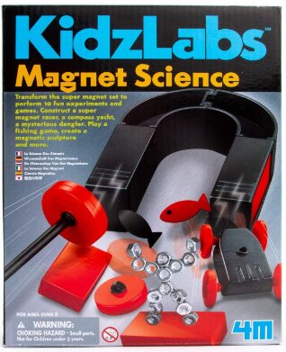 This is an image of kid's 4M magnet science kit 