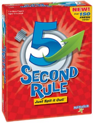 This is an image of kids board game five second rule