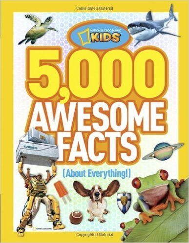 5,000 Awesome Facts book for kids