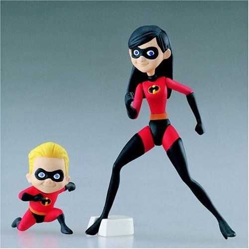 twin pack of incredibles figurines