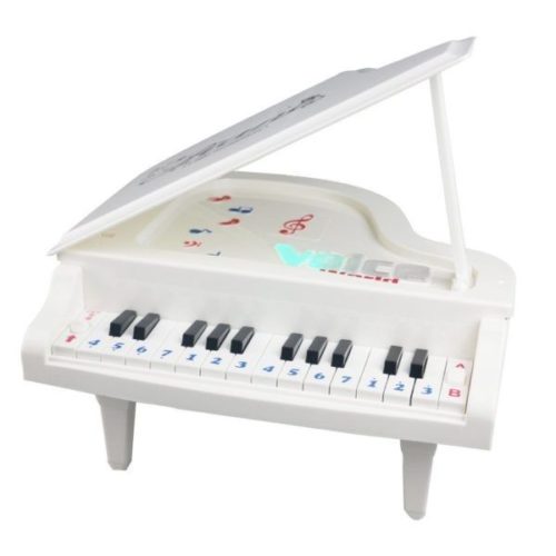 white toddlers electric piano
