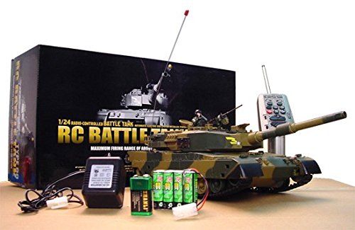 kids Abrams RC Battle Tank