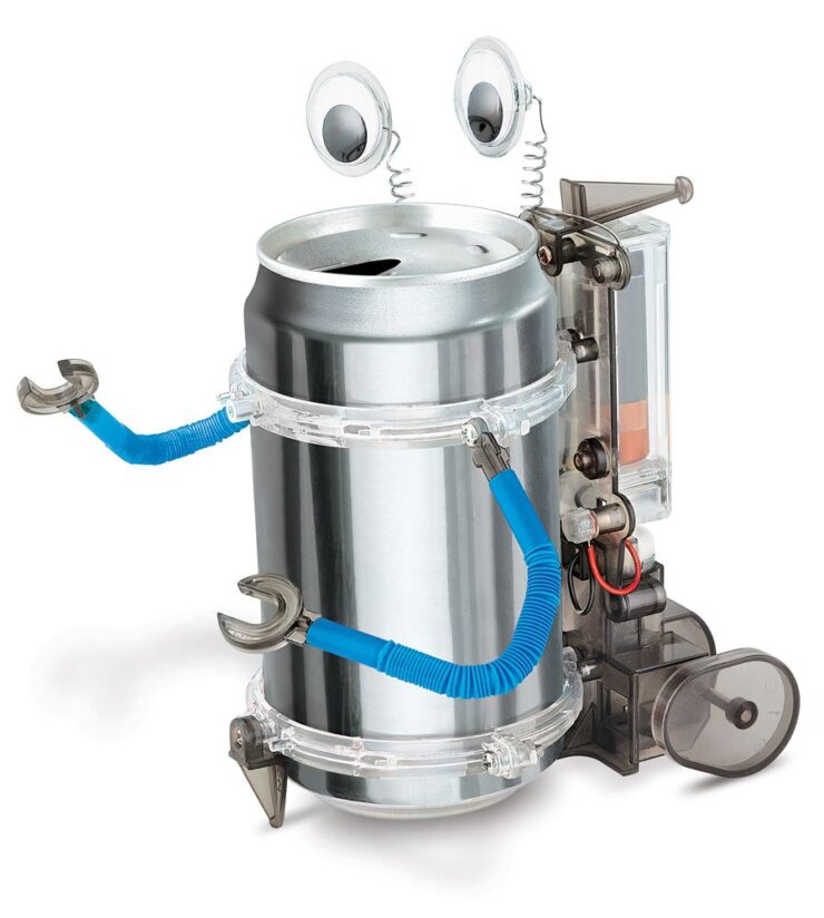 Image of a Tin-can robot making kit