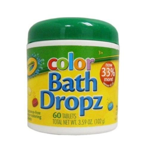 Crayola Color Bath Dropz tub