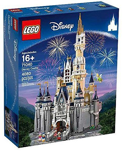 Lego disney castle toy box
