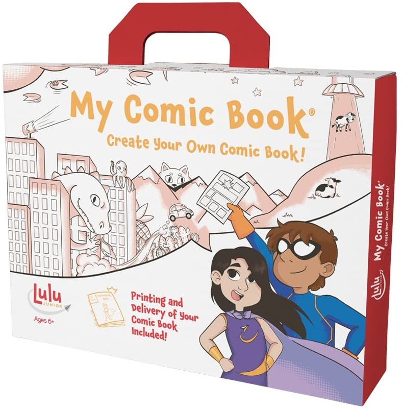 an image of a comic book making kit