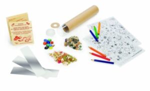nature kaleidoscope kit with rocks and pebbles