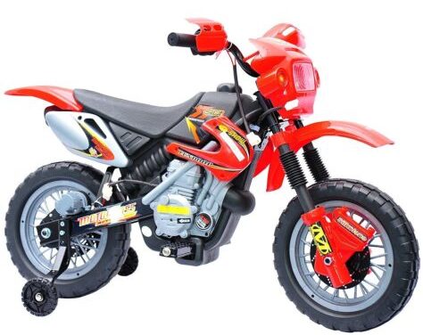 This is an image of 6V Kids Ride On Electric Motocross Dirt Bike
