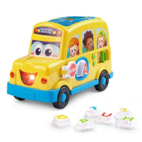 VTech yellow Alphabet Bus