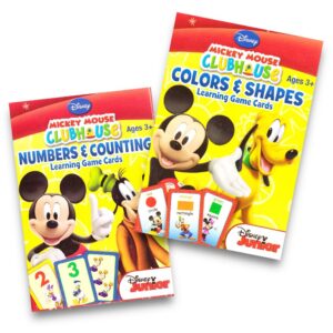 this is an image of mickey mouse clubhouse flashcards