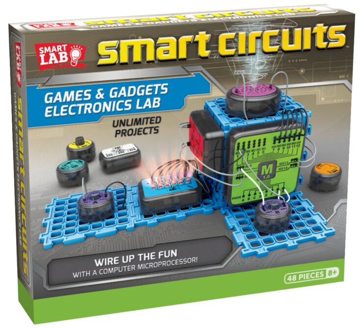 Image of an Electronic set "Smart Circuits" toy for boys.