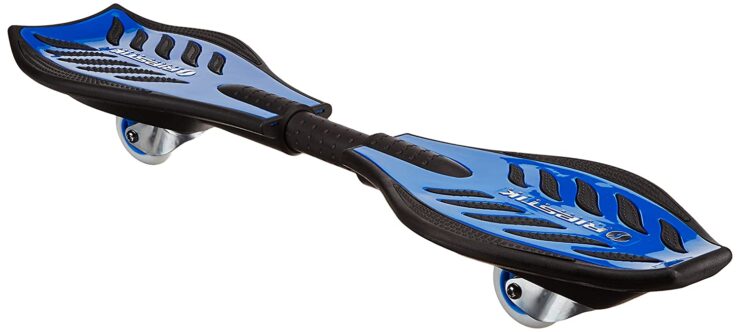 Image of a caster board in blue color.