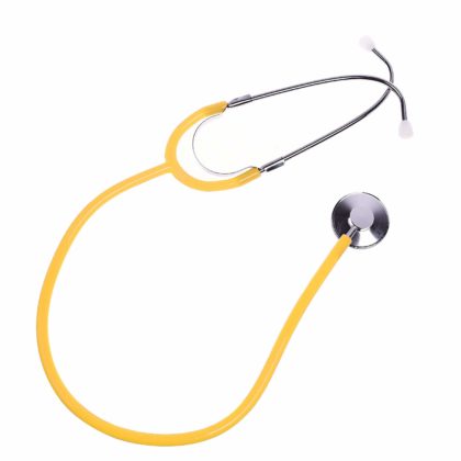 kids working play stethoscope toy yellow