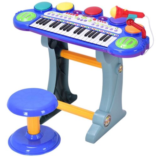 toddler keyboard with stool 