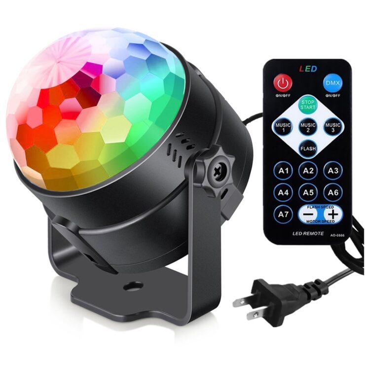 Disco light with remote control 