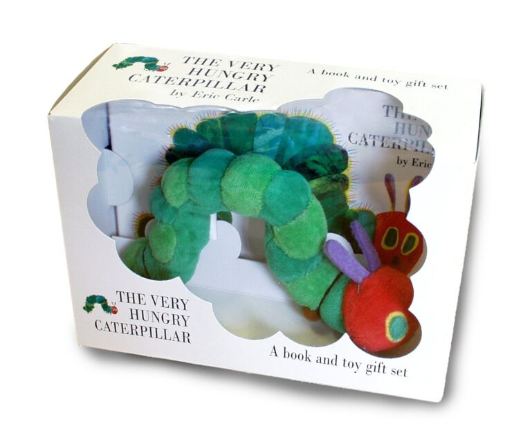 The Very Hungry Caterpillar: Book and Toy Gift Set in a box for toddlers