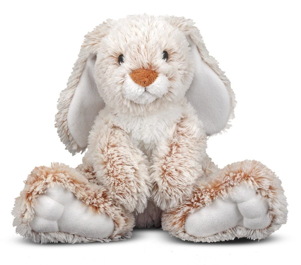 Melissa & Doug Burrow Bunny Rabbit Stuffed Animal 