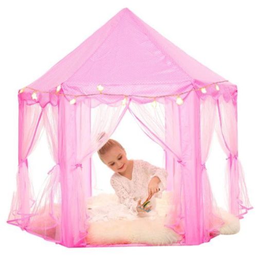 pink princess play tent