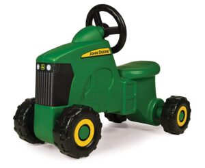 this is an image of a ride on push tractor