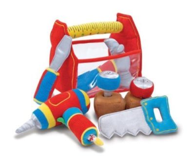toddler toy box with soft tools