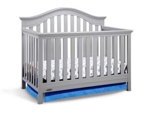 gray baby crib