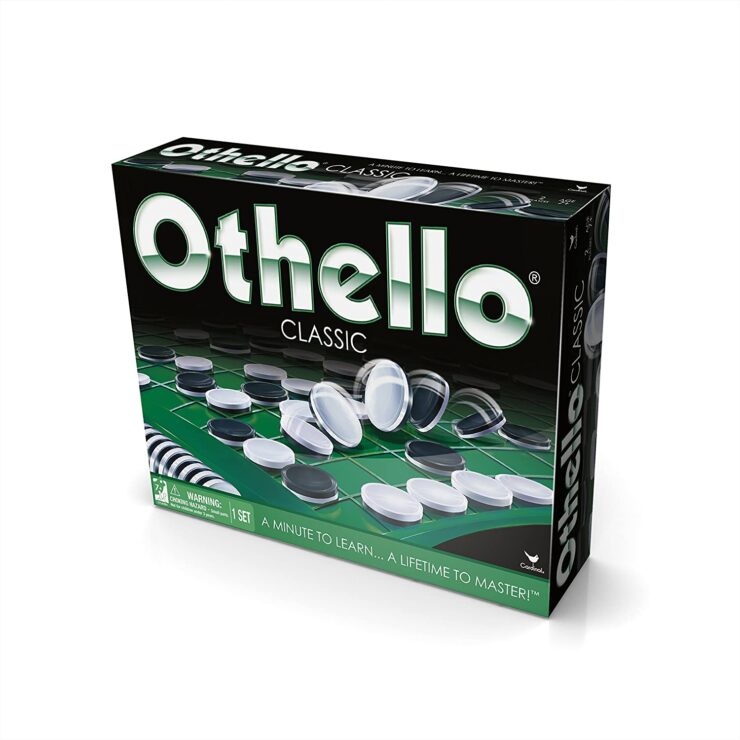 An image of Othello game set in a box.