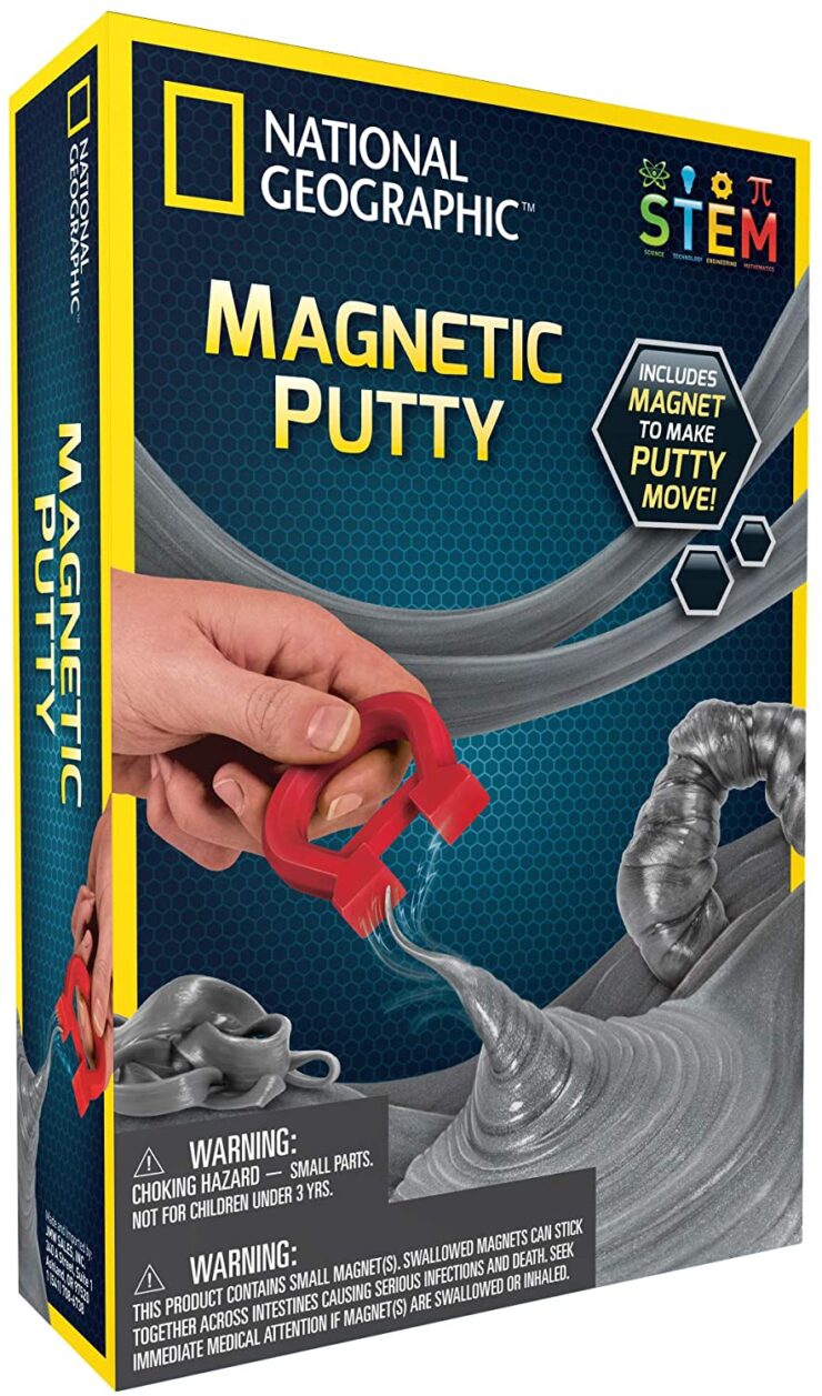 A box of national geographic Magnetic Putty set, in a box. 