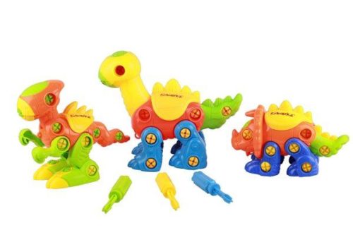 3 yellow dinosaurs by Kidwerkz