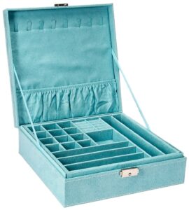 blue jewelry box