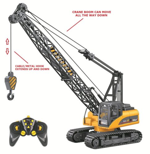 Top Race 15 Channel Remote Control toy Crane