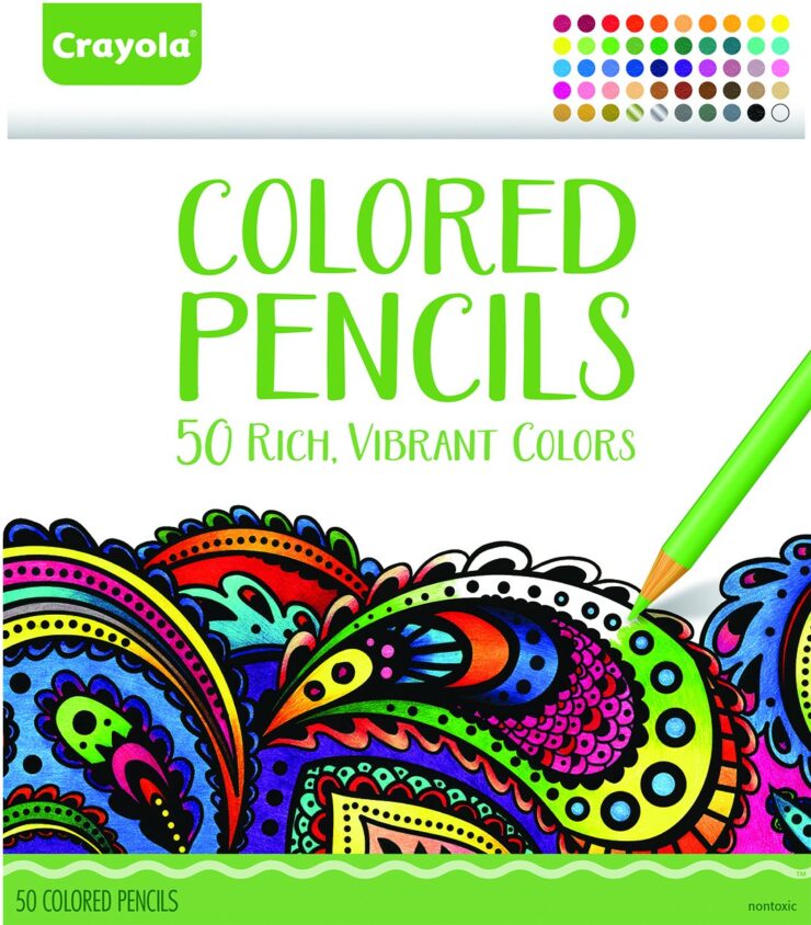 Crayola pencil colored set 