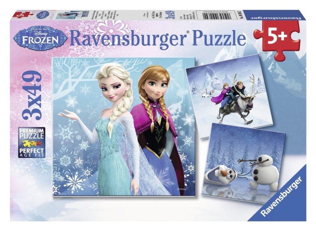 Ravensburger Disney Frozen puzzle box set of 3
