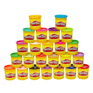 This is an image of Play Doh pots