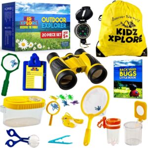 This is an image of an explorer set with accessories