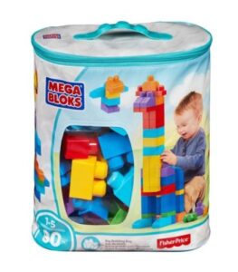 bag with Mega Bloks First Builder inside