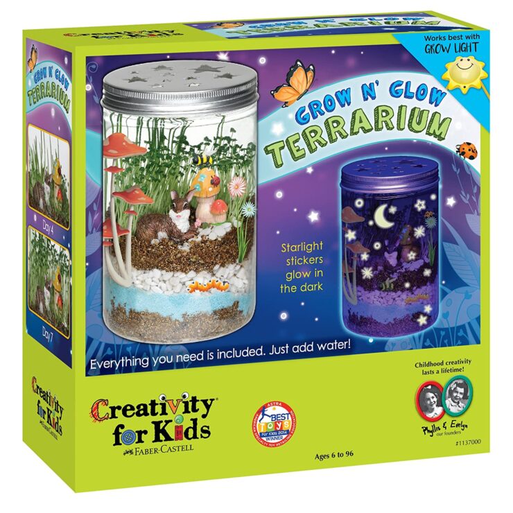 an image of Grow n Glow Terrarium boxset 