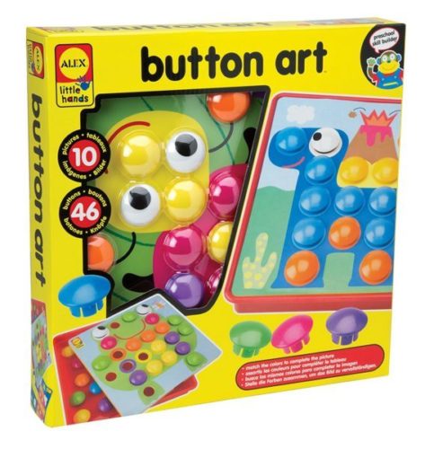 Button art toy