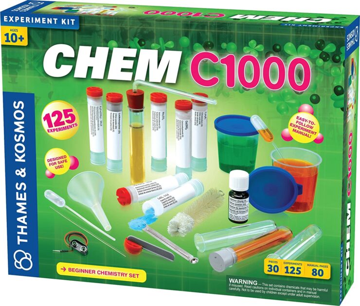 CHEM C100 Experiment kit boxset by Thames and Kosmos 
