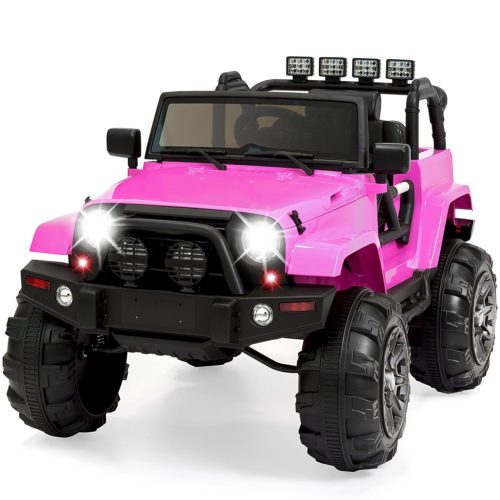 pink 12V Ride On Car 