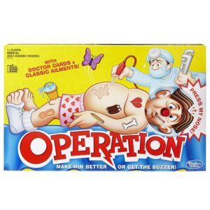 This is an image of the Operation game box