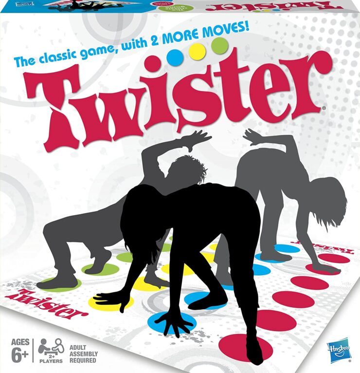 image of the Twister game set in a box