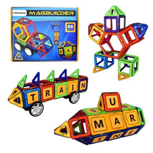 magnetic toy blocks set