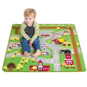 community Kids Play Car Rug