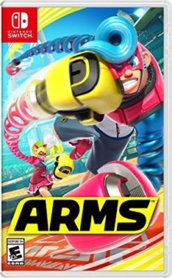 This is an image of an ARMS nintendo switch game.