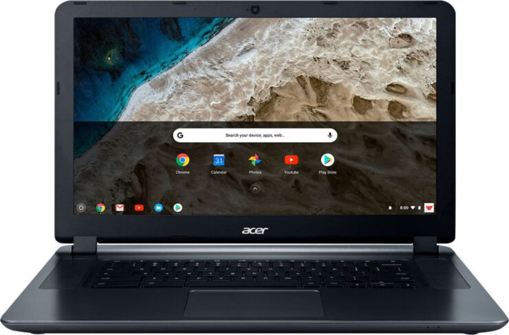 this is an image of the Acer Chromebook with 3x Faster WiFi