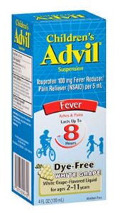 Advil Children's Fever Reducer/Pain Reliever Dye-Free