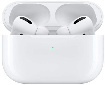 This is an image of aipods pro by apple in white color