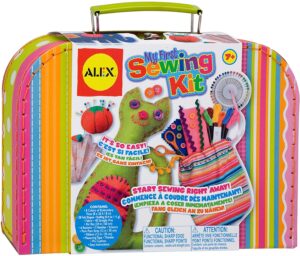 this is an image of a sewing kit for kids